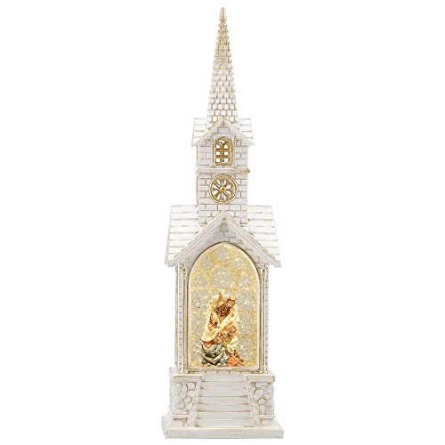 15.3IN Nativity Snow Globe Christmas Decorations