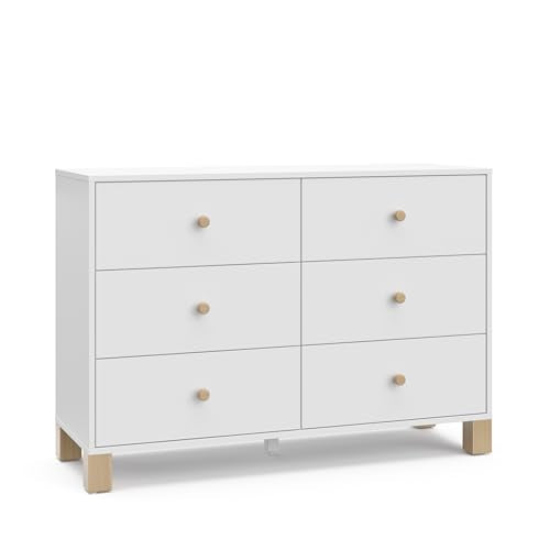 California 6 Drawer Double Dresser