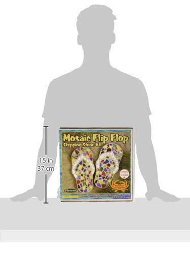 Mosaic Flip Flop Stepping Stone Kit
