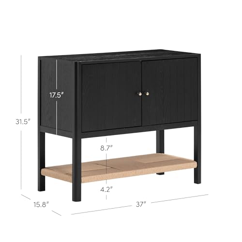 Meads Mid Century Modern Cabinet with Doors
