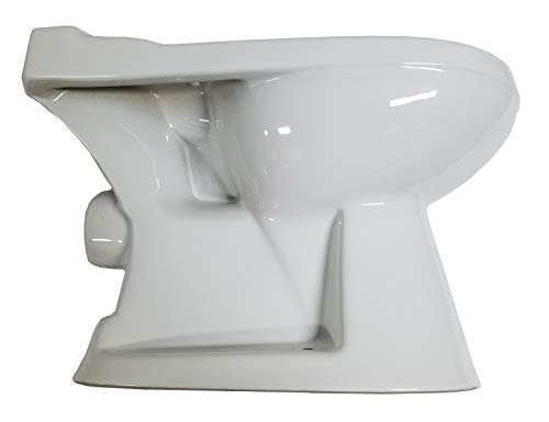 800W 1+HP American Round Macerating Toilet Kit with Macerator Pump for Basement Toilet System (38 GMP)