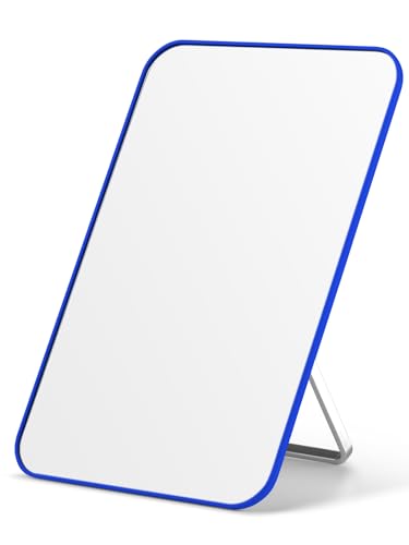 8 x 5 in Desk Makeup Mirror with Stand and Hanging Hole
