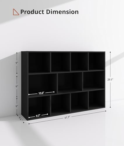 11 Cube Kids Toy Storage Organizer with Kids Shelf