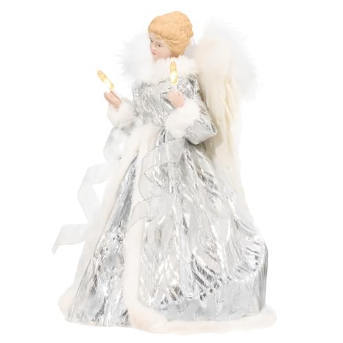 GENMOUS Angel Christmas Tree Topper