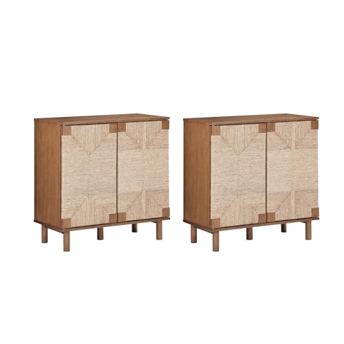 Beacon Boho Accent Cabinet with Doors