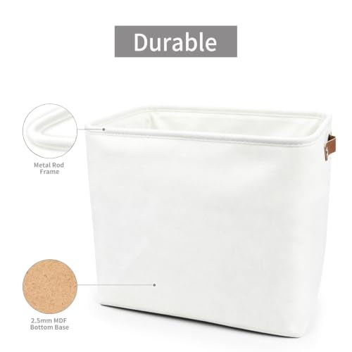 Large Fabric Storage Baskets (3 Count)
