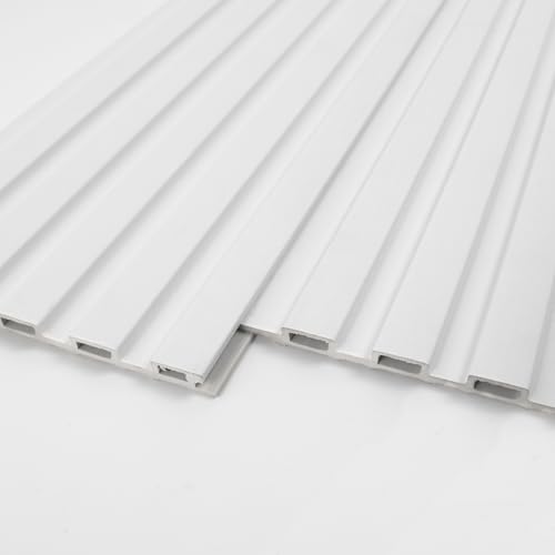 108 x 6 in WPC Wood Slat Wall Panels