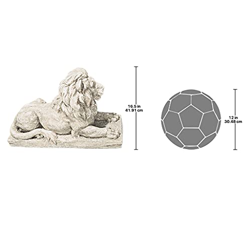 Lyndhurst Manor Lion Sentinel Statue (2 Count)