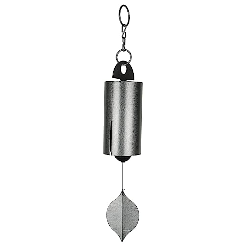 Heroic Windbell Wind Chime for Outside 40" Large Silver