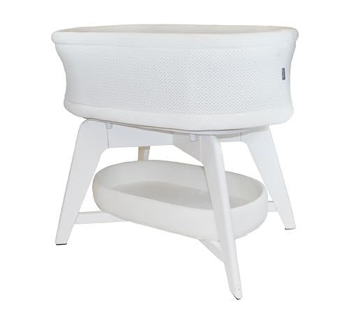 Evi Smart Baby Bassinet Beside Sleeper with Auto