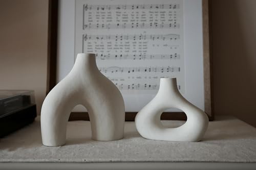 Ceramic Modern Vase Set of 2 (2 Count)