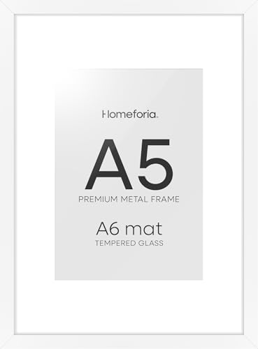 A5 White Picture Frame