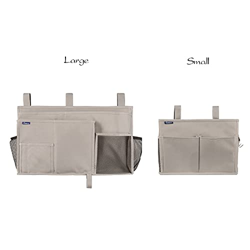 Bedside Caddy Hanging Bed Organizer Storage Bag Pocket for Bunk and Hospital Beds