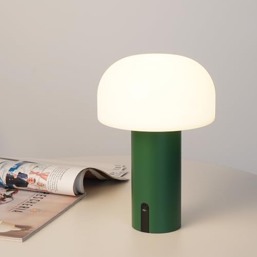 Cordless Mushroom Table Lamp