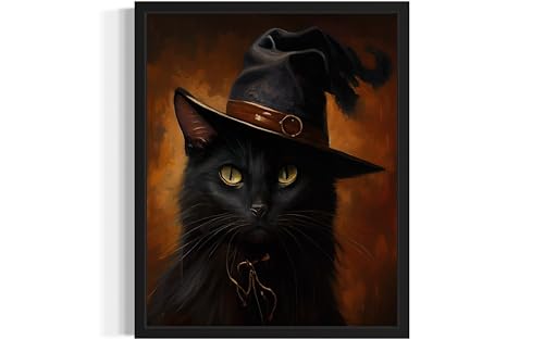 Witch Cat Poster Art Print