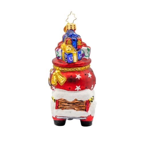 Hand Crafted European Glass Christmas Tree Decorative Ornament