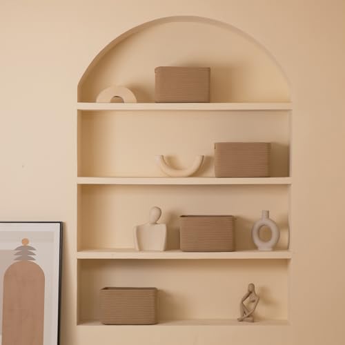 4 Pack Storage Baskets for Organizing (4 Count)