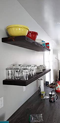 36 inch Wooden Floating Shelves for Wall