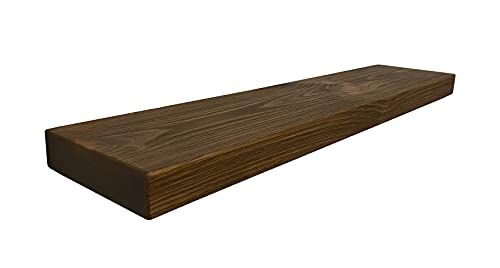 72 Inch Wooden Floating Shelves for Wall