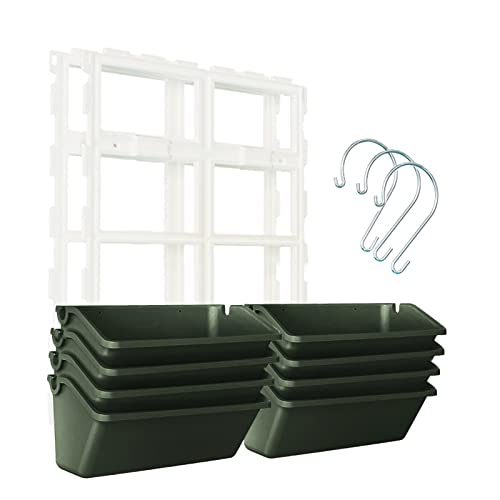 Vertical Wall Hanging Planter (4 Count)