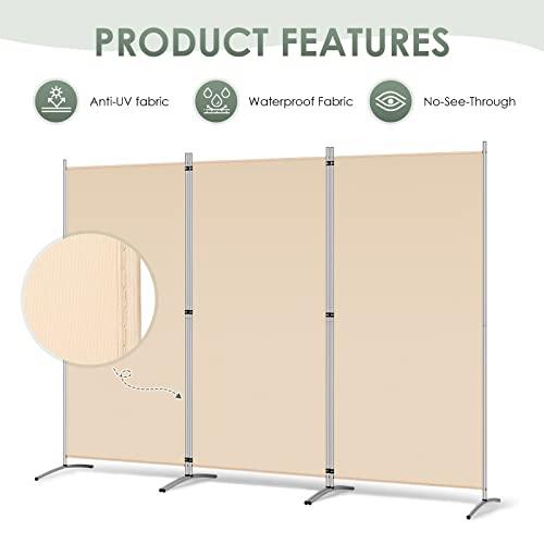 3 Panel Room Divider