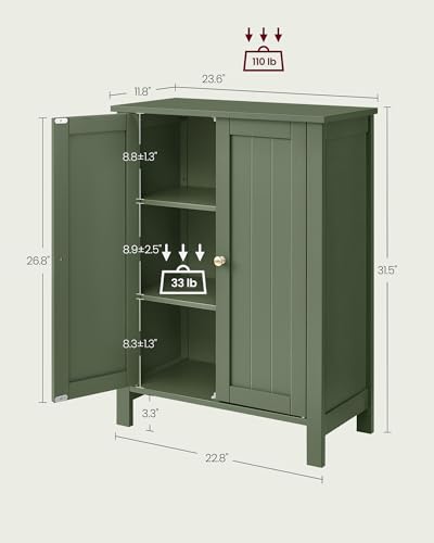 Bathroom Floor Storage Cabinet