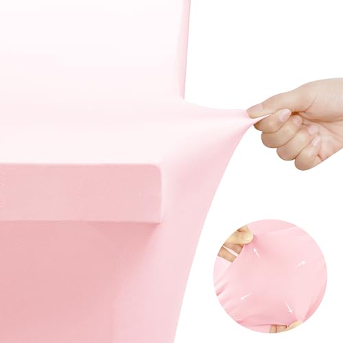 Spandex Table Cloth 2 Pack [6FT (2 Count)