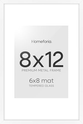 8x12 White Picture Frame (2 Count)