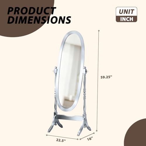Full Length Mirror with Stand