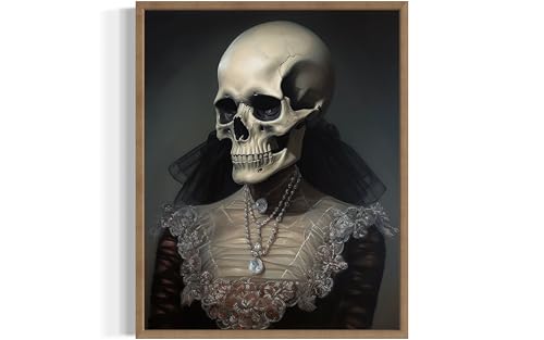 Female Skull Poster Art Print