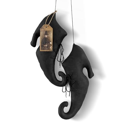 Vintage Halloween Decorations Hanging Ornaments for Wreath & Indoor Window Decorations (2 Count)