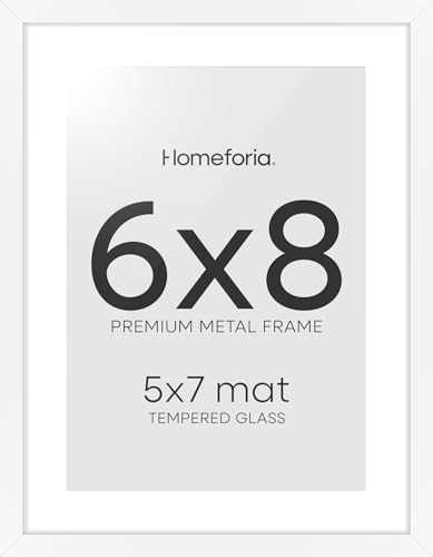 6x8 White Picture Frame