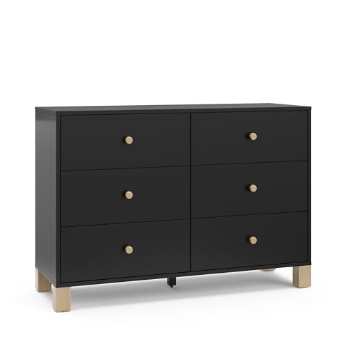 California 6 Drawer Double Dresser
