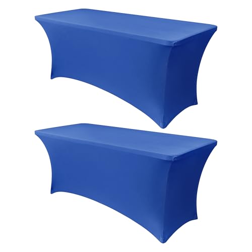 6ft Stretch Spandex Table Cover (2 Count)