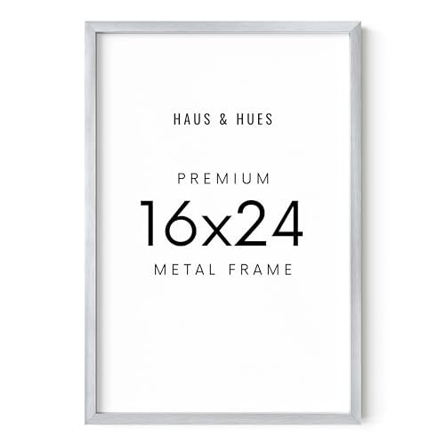 Standalone Silver Aluminum Frame Set of 1