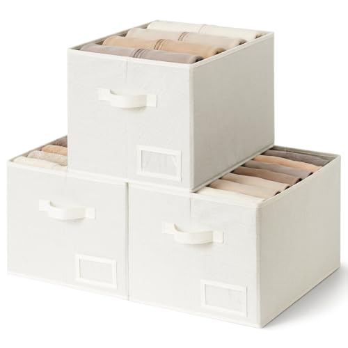 Closet Shelf Baskets (3 Count)