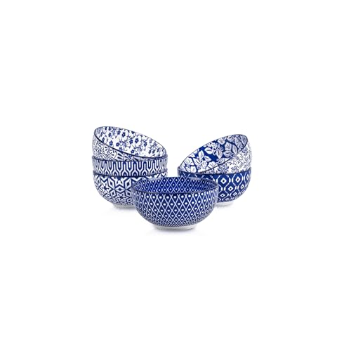 Ceramic 12 OZ Dessert Bowls Set (6 Count)