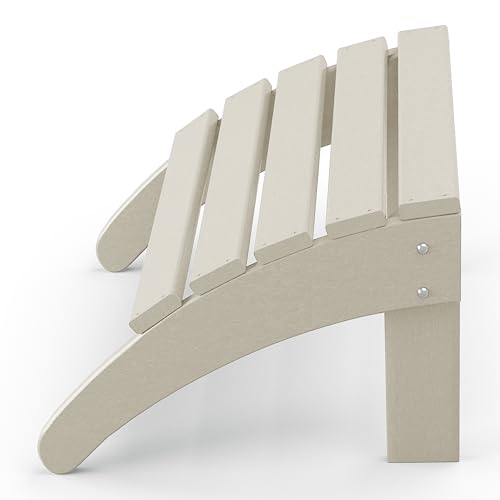 Outdoor Patio Adirondack Ottoman Foot Rest