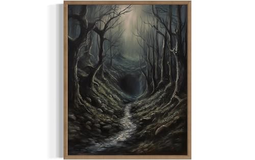 Dark Tunnel Poster Art Print