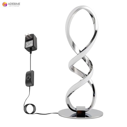 LED Spiral Bedside Table Lamp