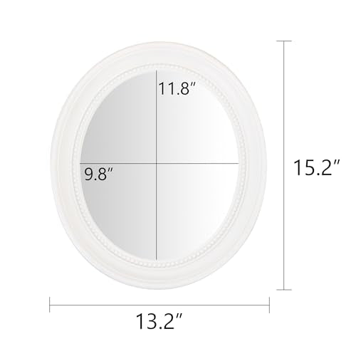 Oval Bathroom Mirror Bedroom Mirror wall Mirror White