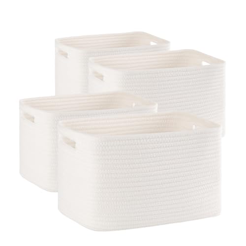 4 Pack Storage Baskets for Organizing (4 Count)