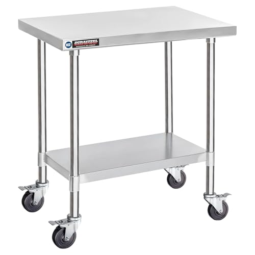 30x36 NSF Stainless Steel Cart Work Table