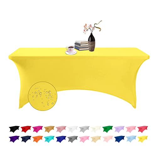 Spandex 6ft Waterproof Table Cover for Party