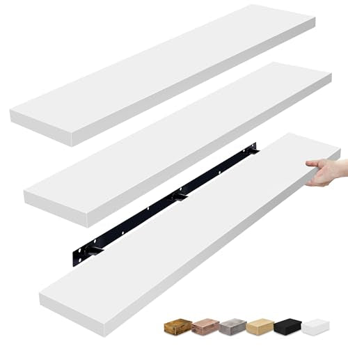 Floating Shelves for Wall Storage (3 Count)