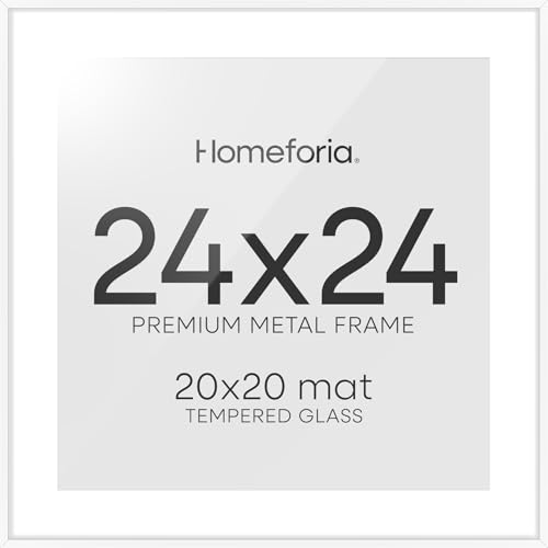 24x24 White Picture Frame (2 Count)