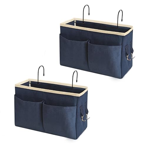 Bedside Caddy Bedside Hanging Storage Basket Multi (2 Count)