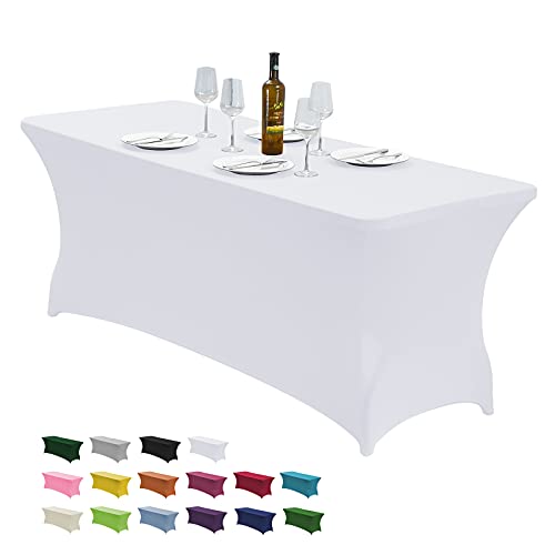 8FT Stretch Spandex Fitted Tablecloth