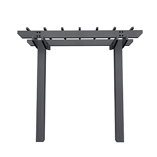 Vita Charcoal Gray Wildwood Cedar Arbor