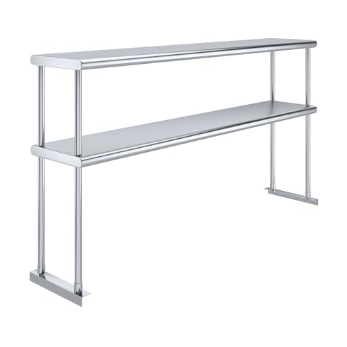 60 Inch Double Tier Overshelf